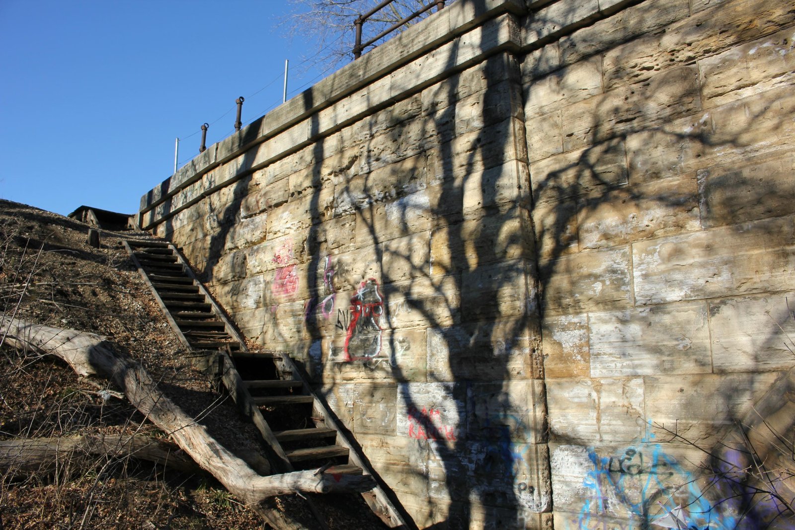 West abutment